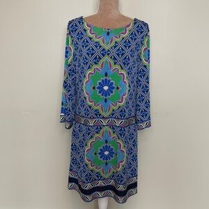 Laundry by Shelli Segal Women’s Colorful Abstract Dress